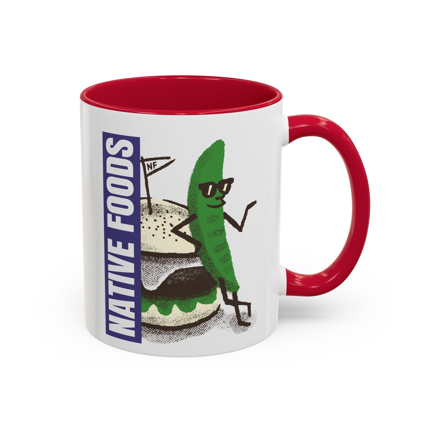 Native Foods Colorful Mugs (11oz, 15oz)