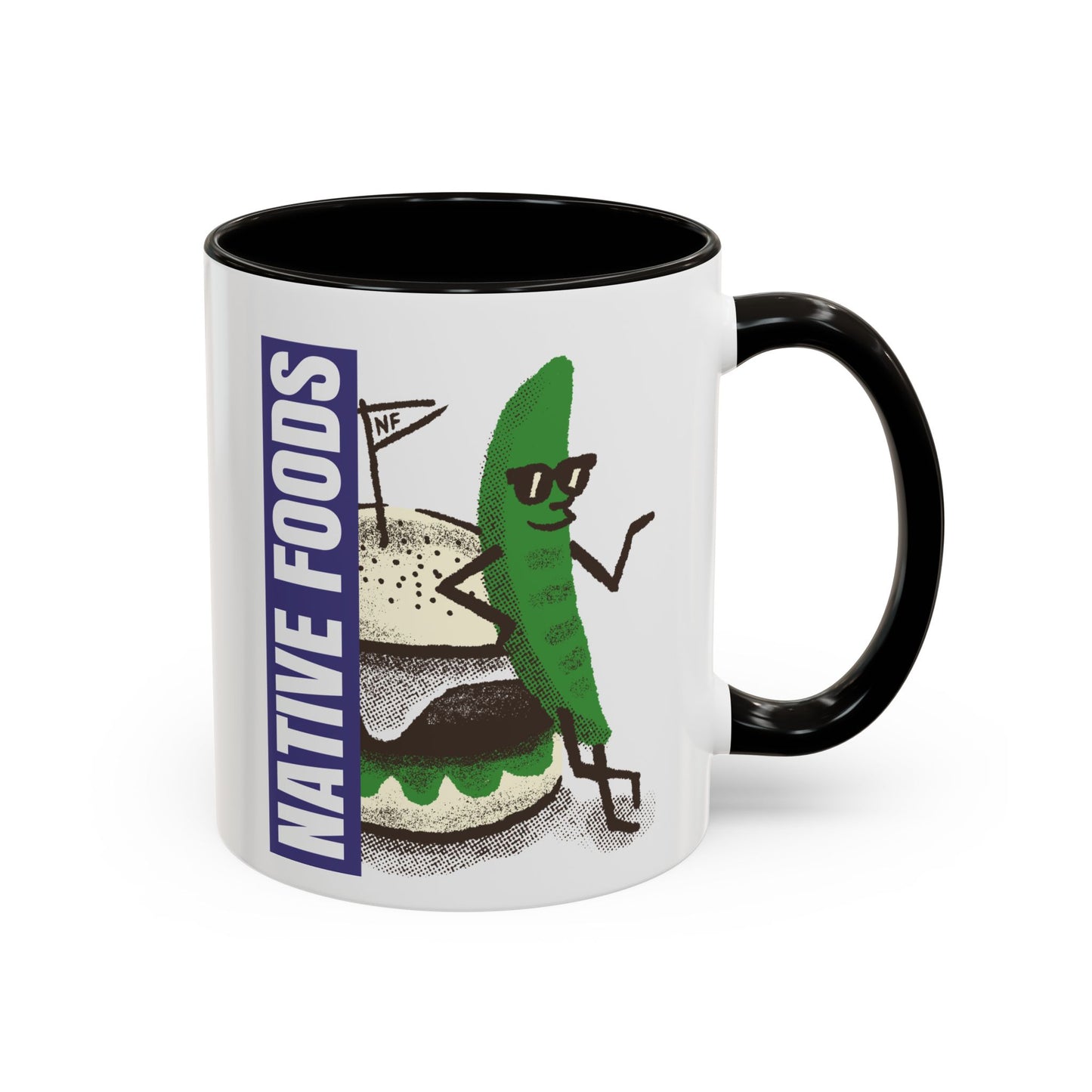 Native Foods Colorful Mugs (11oz, 15oz)