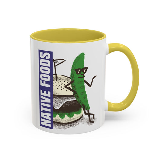 Native Foods Colorful Mugs (11oz, 15oz)