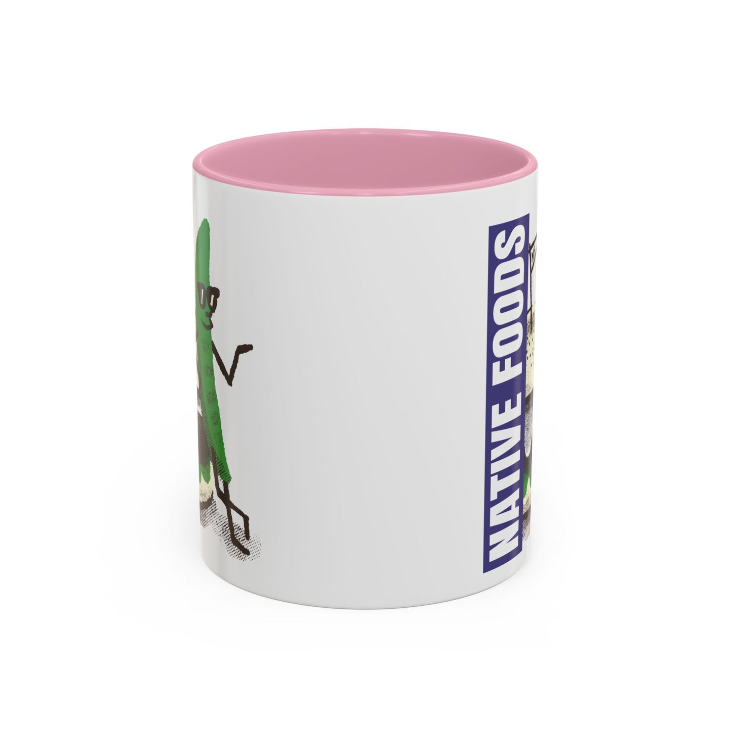 Native Foods Colorful Mugs (11oz, 15oz)