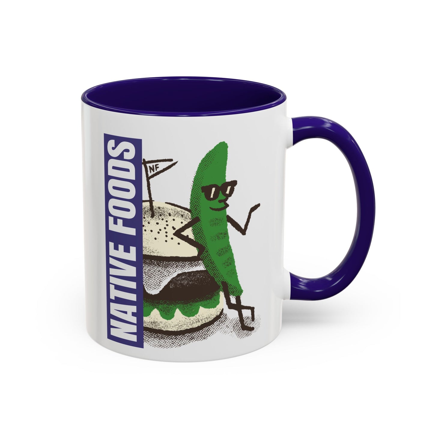 Native Foods Colorful Mugs (11oz, 15oz)