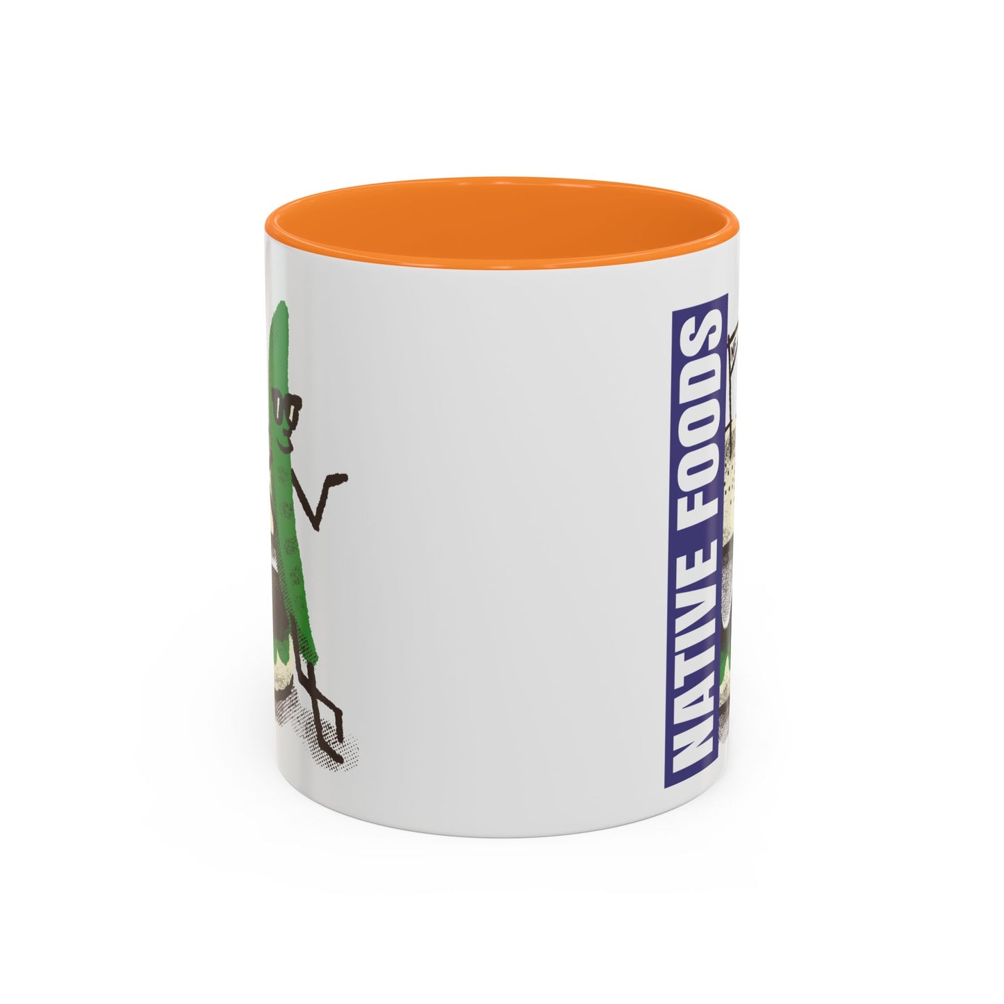 Native Foods Colorful Mugs (11oz, 15oz)